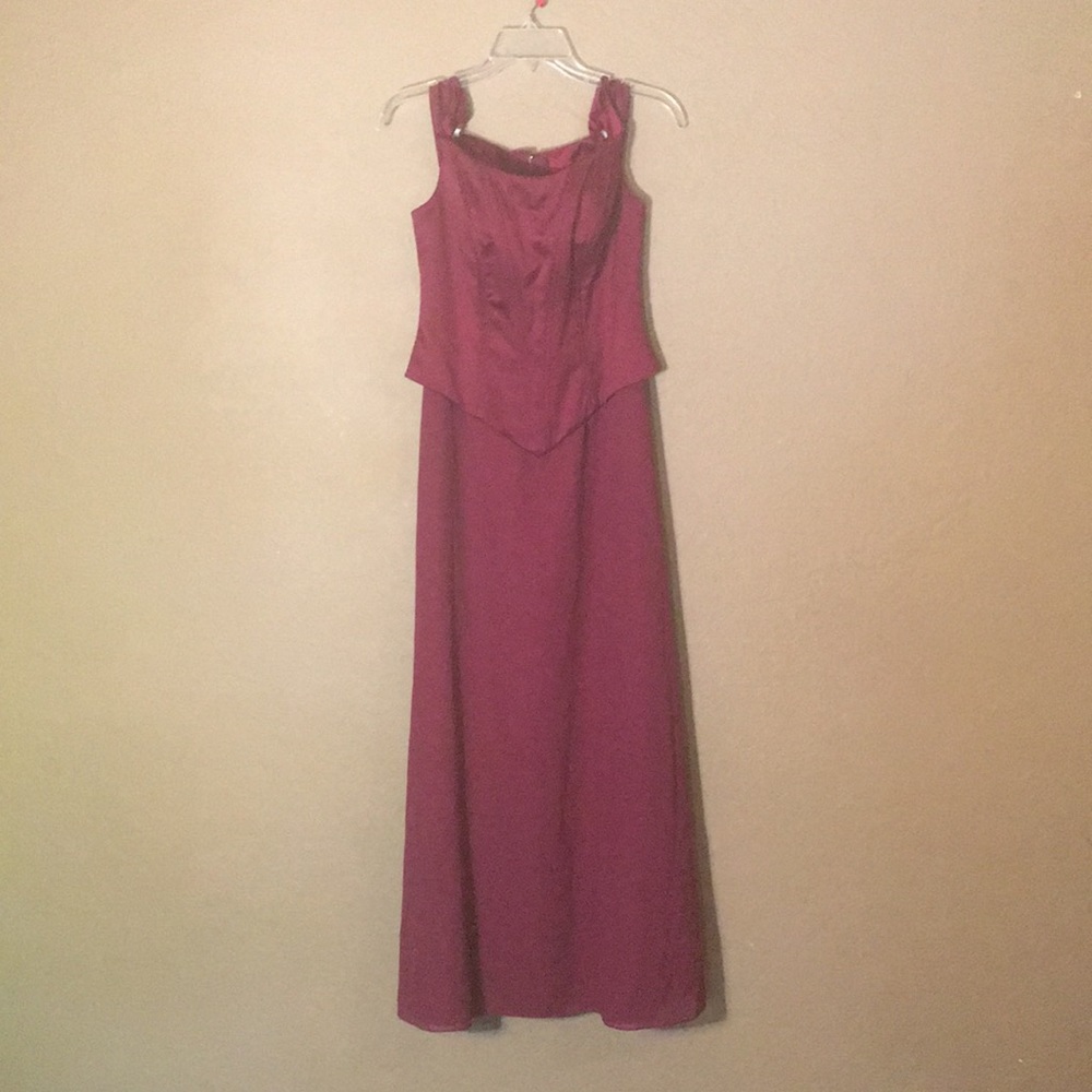 Bill Levkoff Bridesmaid/Prom Dress Sz 8 Burgundy